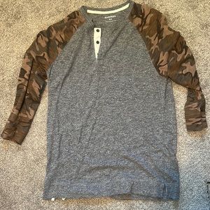 Express 3/4 Henley